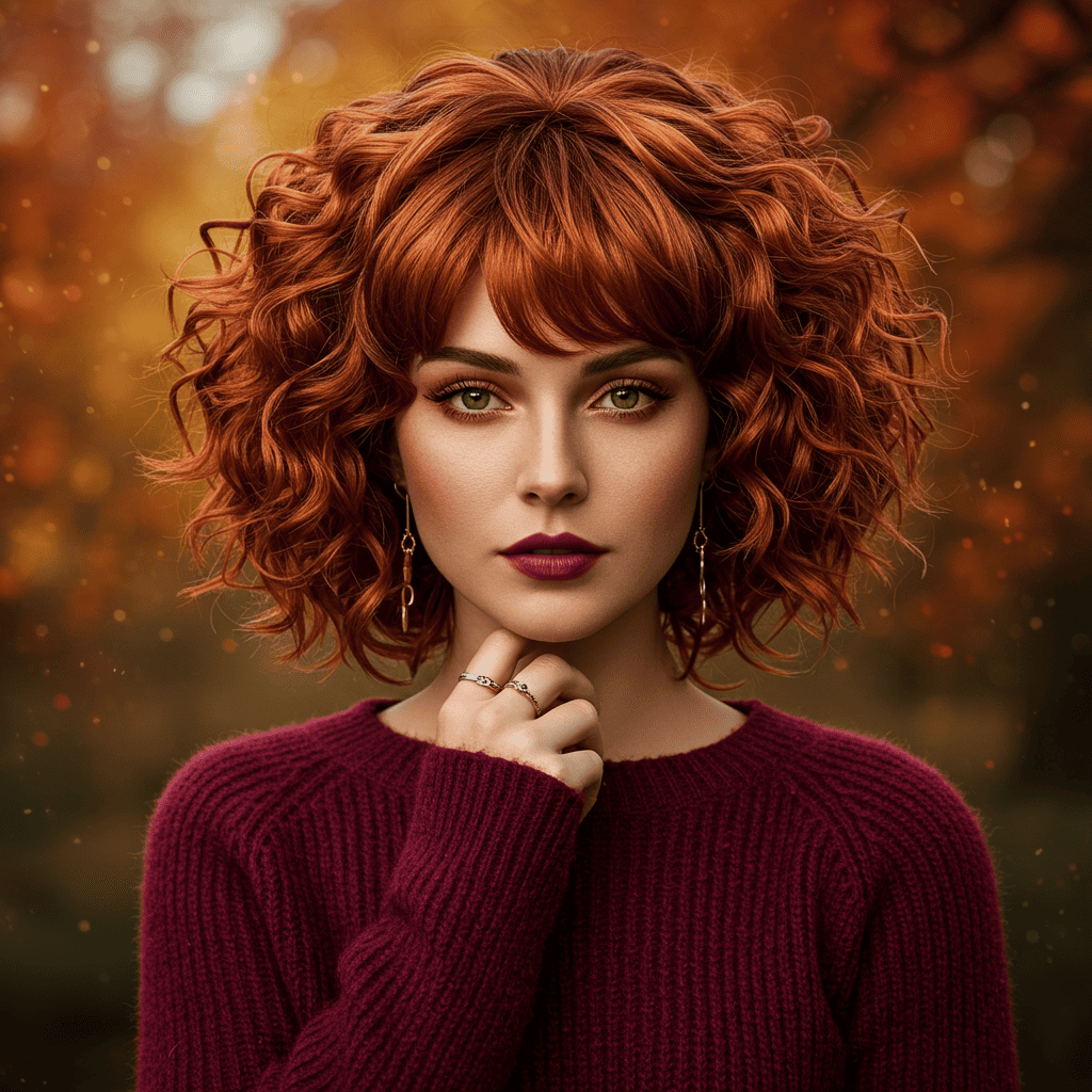 Copper Autumn Mullet Seasonal