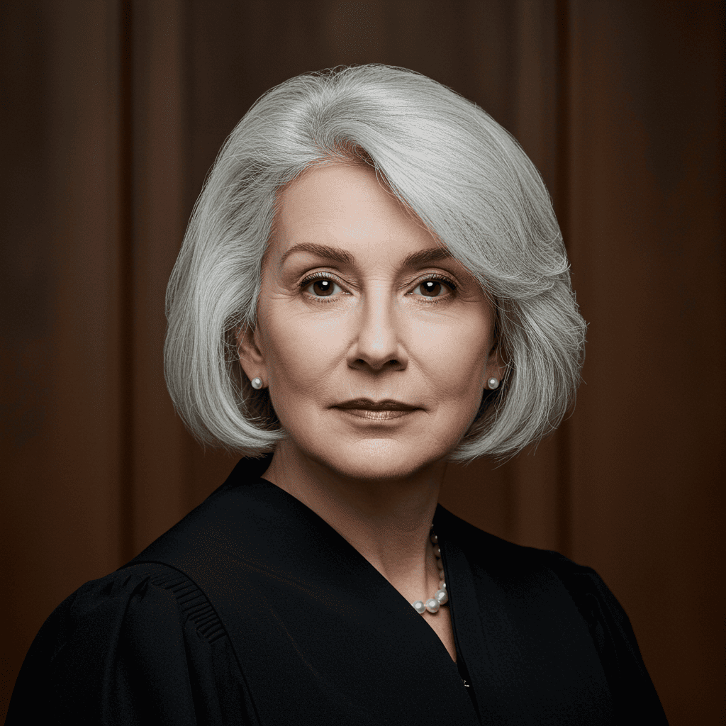 Judge Courtroom Mullet Dignified