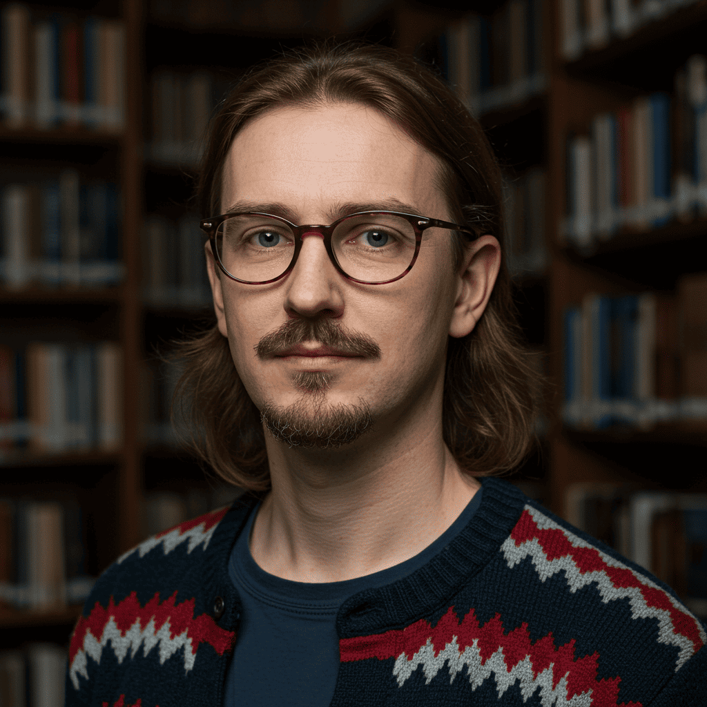 Librarian Intellectual Mullet Subtle