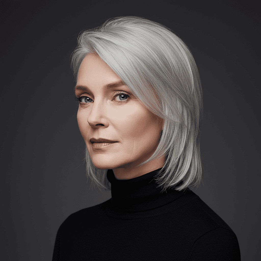 Silver Fox Mullet Mature