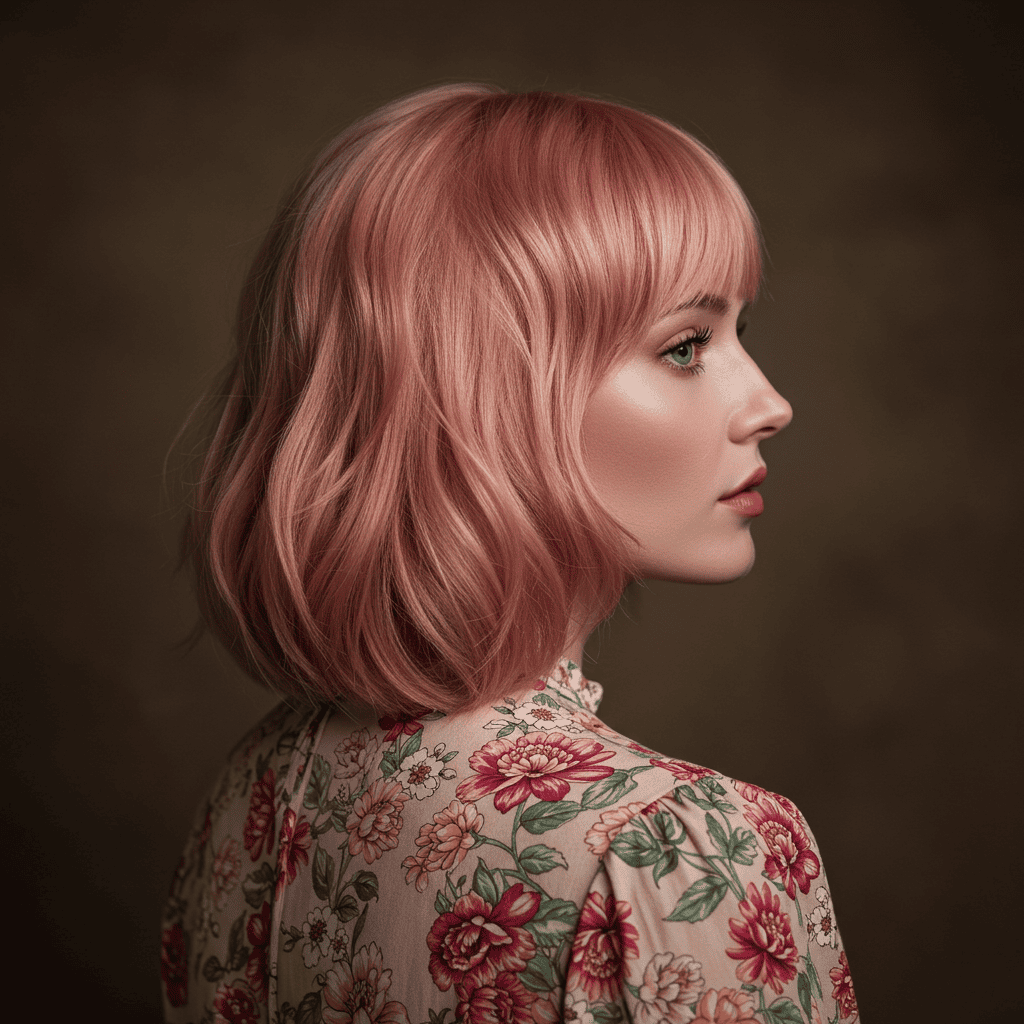 Soft Romantic Mullet Rose