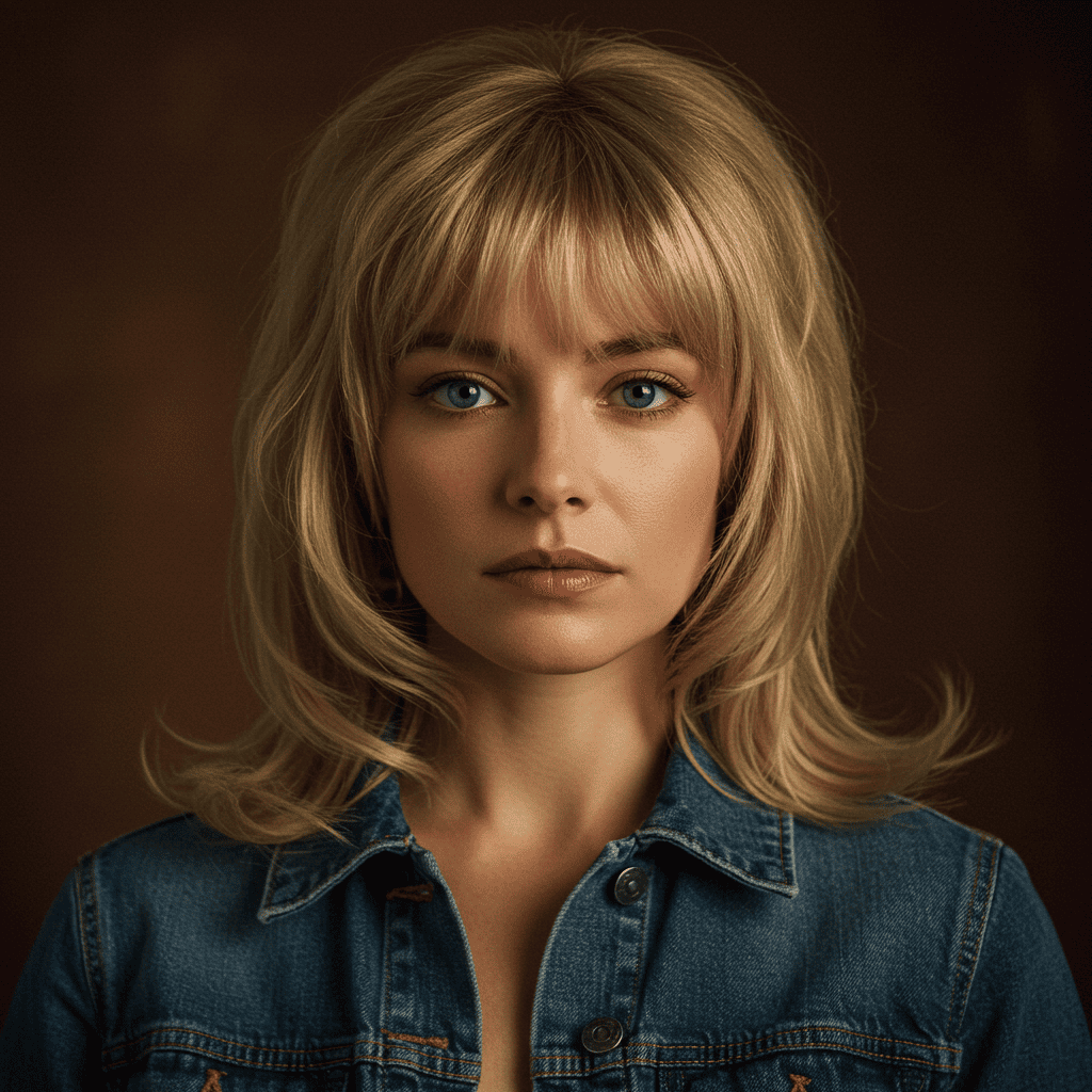 Vintage Inspired Mullet Seventies