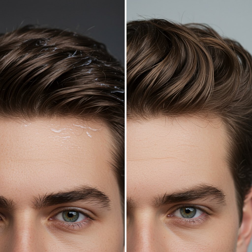 Comparison Of Good Vs Bad Quiff Styling
