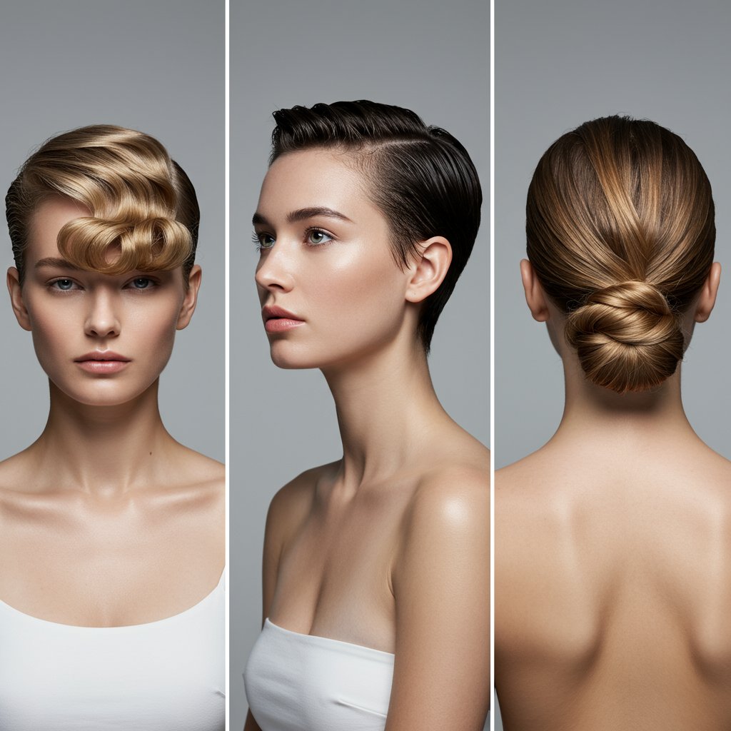 Split Screen Hair Product Effects