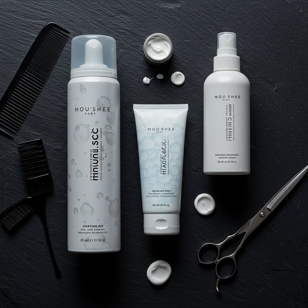 Styling Products Flat Lay
