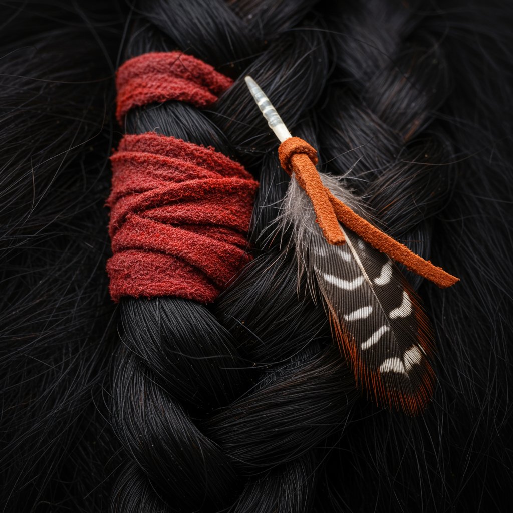Hair Adornments Macro Shot