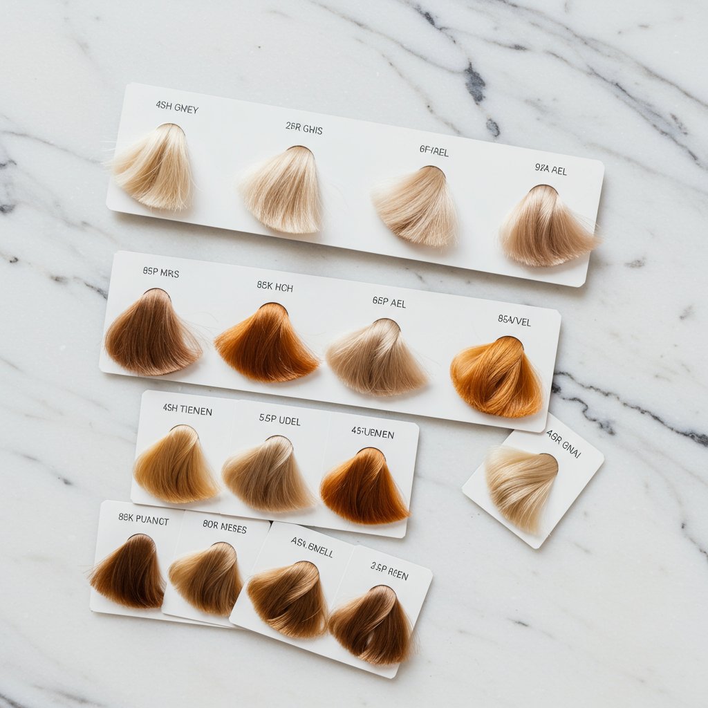 Hair-Color-Swatches-On-Stylist-Station