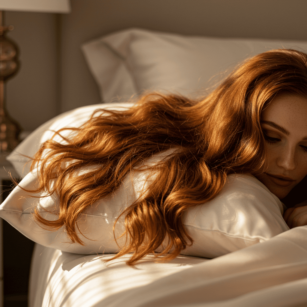 Benefits of silk pillowcase for wave preservation