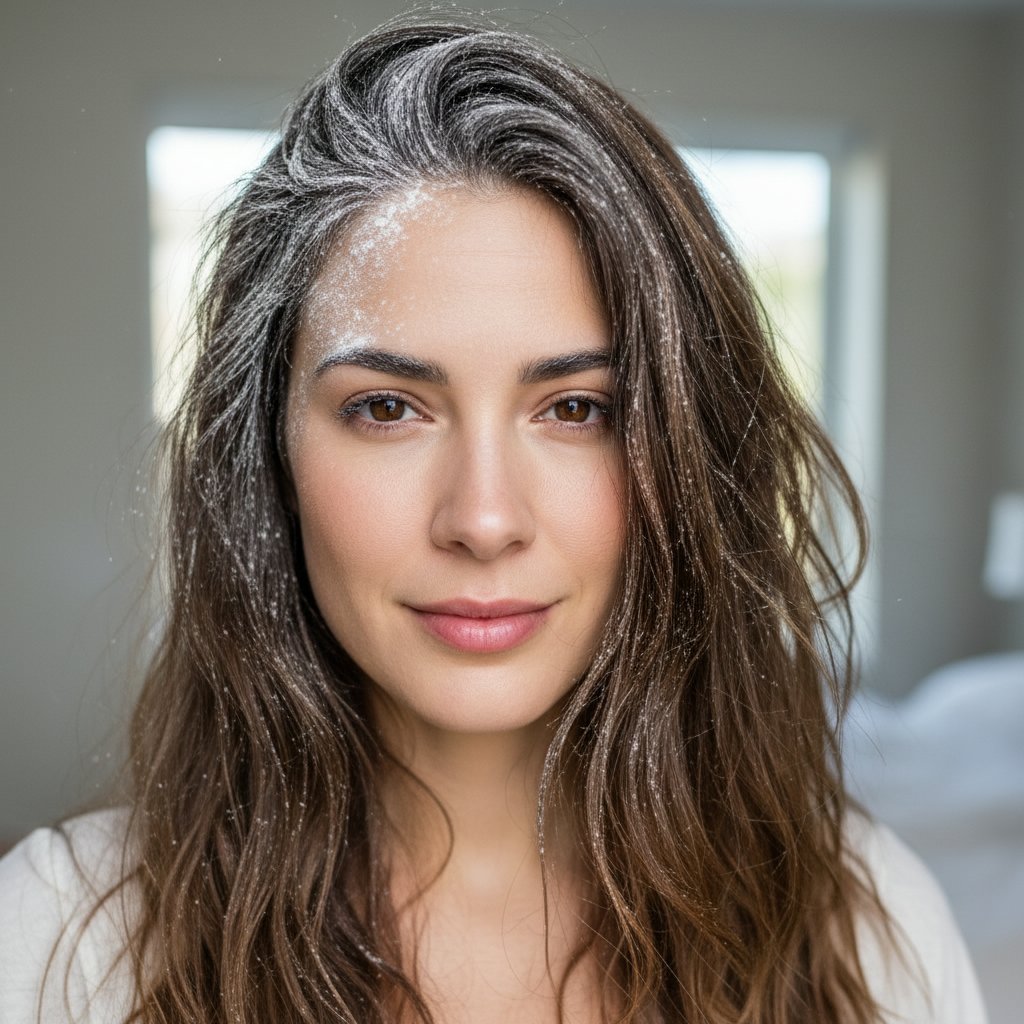 Dry Shampoo and Loose Waves