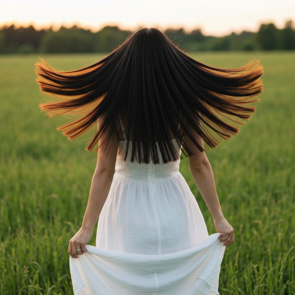 Healthy Hair Movement Sunlight