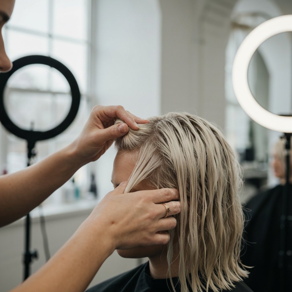 K18 Peptide Application Salon