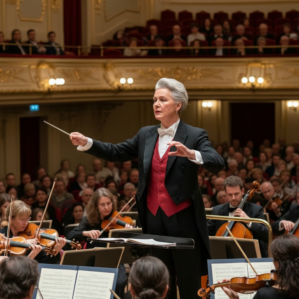 Conductor's Commanding Coif