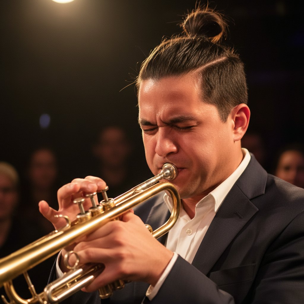 Trumpeter's Tidy Top Knot