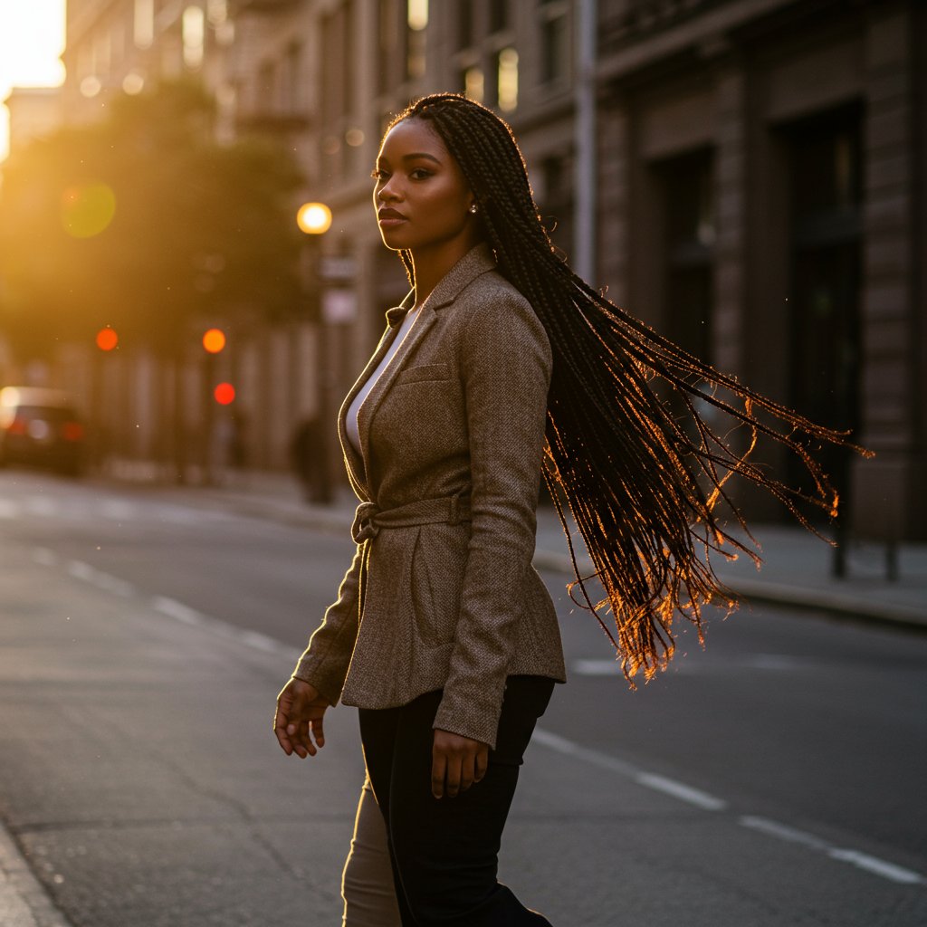 Model-With-Flawless-Knotless-Box-Braids