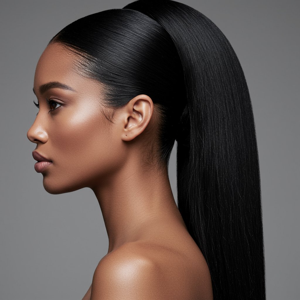 Model-With-Sleek-High-Half-Up-Ponytail
