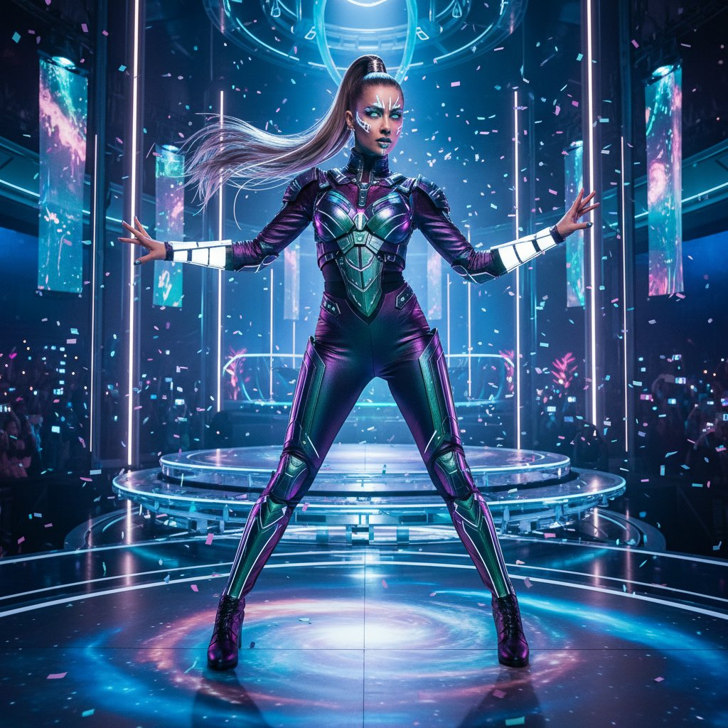 The Futuristic Ponytail