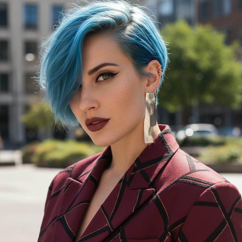 Pixie with Bold Color