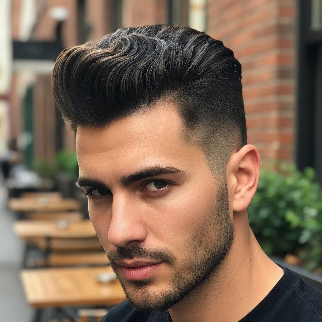 Undercut Pompadour