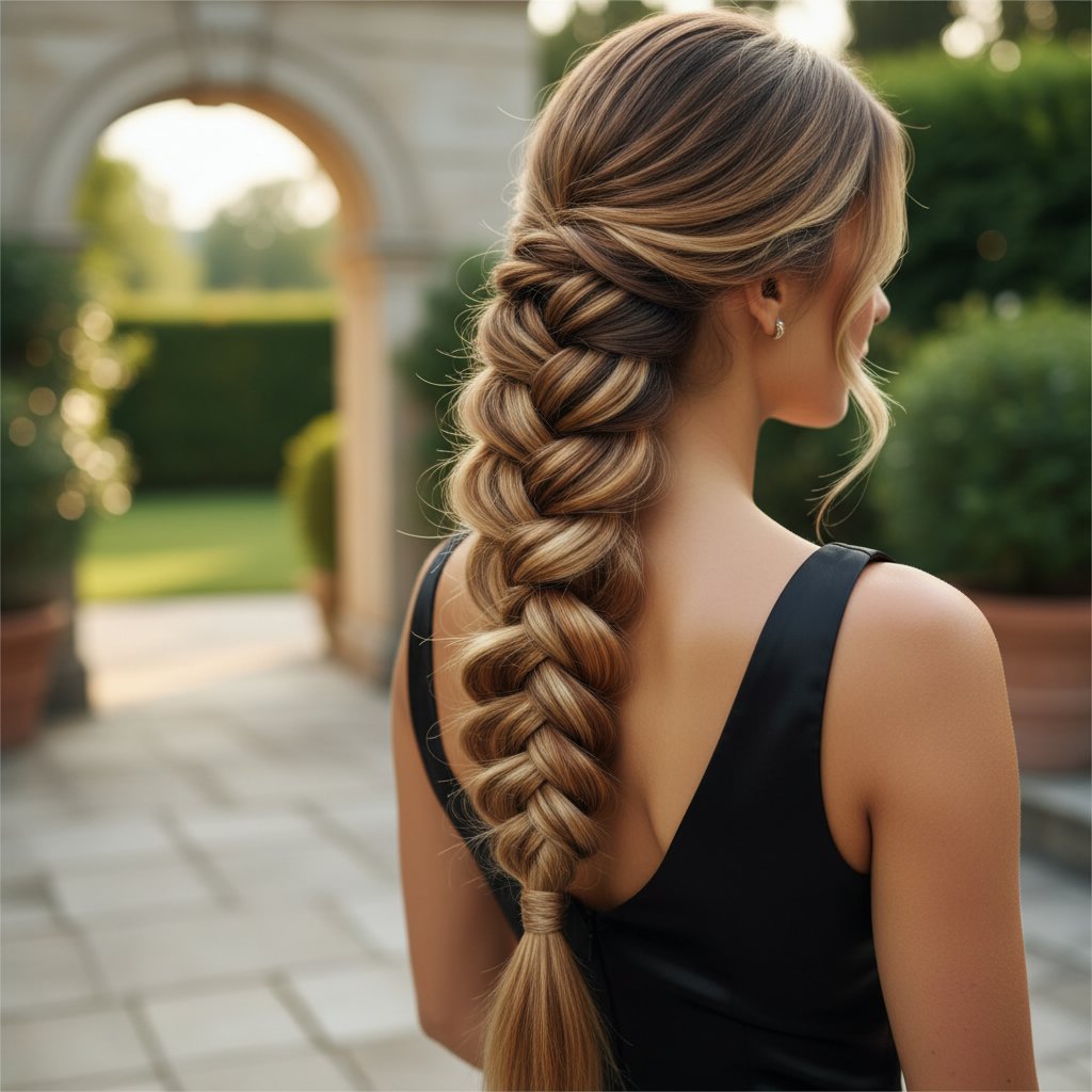 Braided Ponytail Elegance