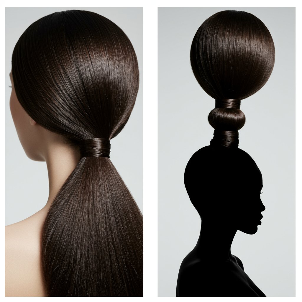 Reimagined Ponytail Triptych