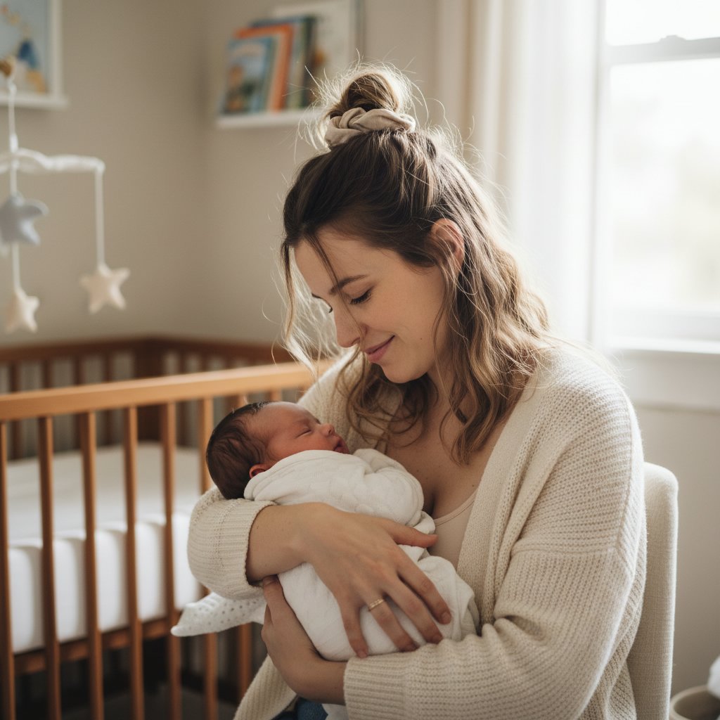 Half-Up, Half-Down Look