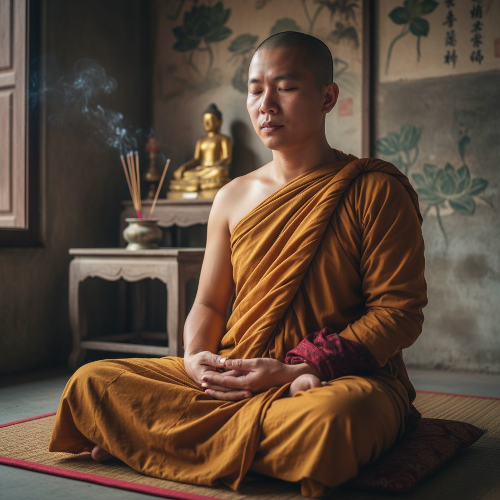 The Buddhist Meditation Shave