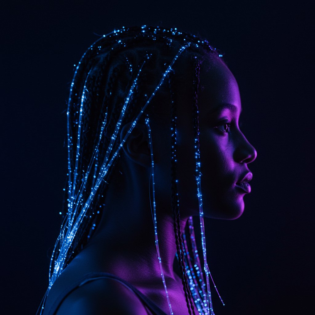 Smart Hair Fiber Optics
