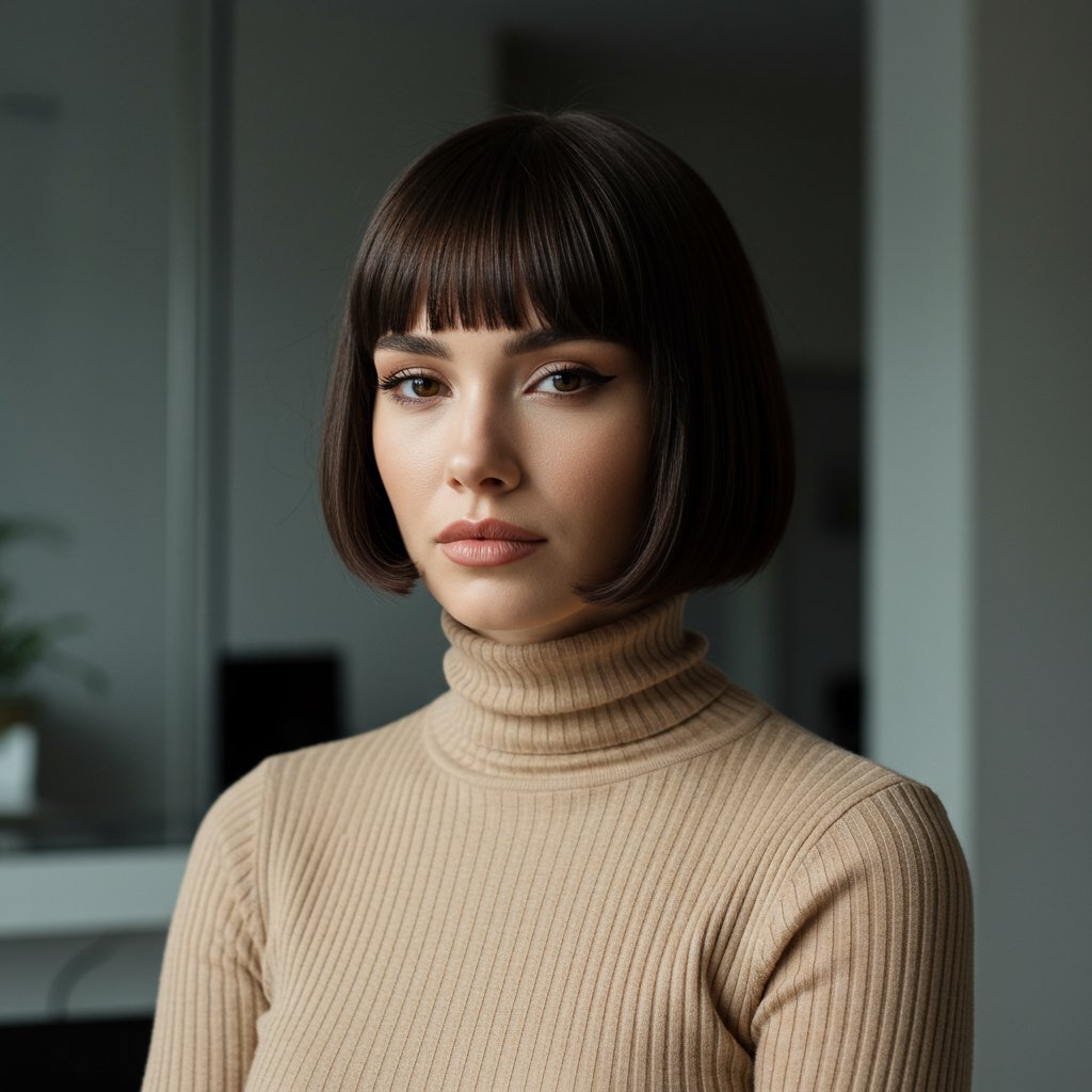 Woman-With-Sleek-Modern-Bob-Hairstyle