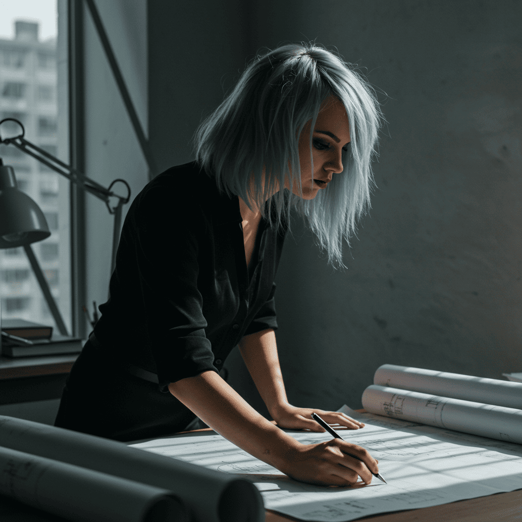 Architect Asymmetric Cut