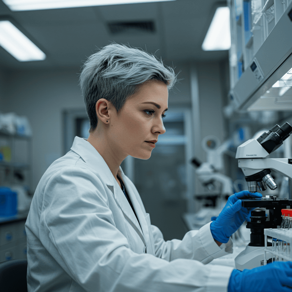 Scientist Sleek Undercut