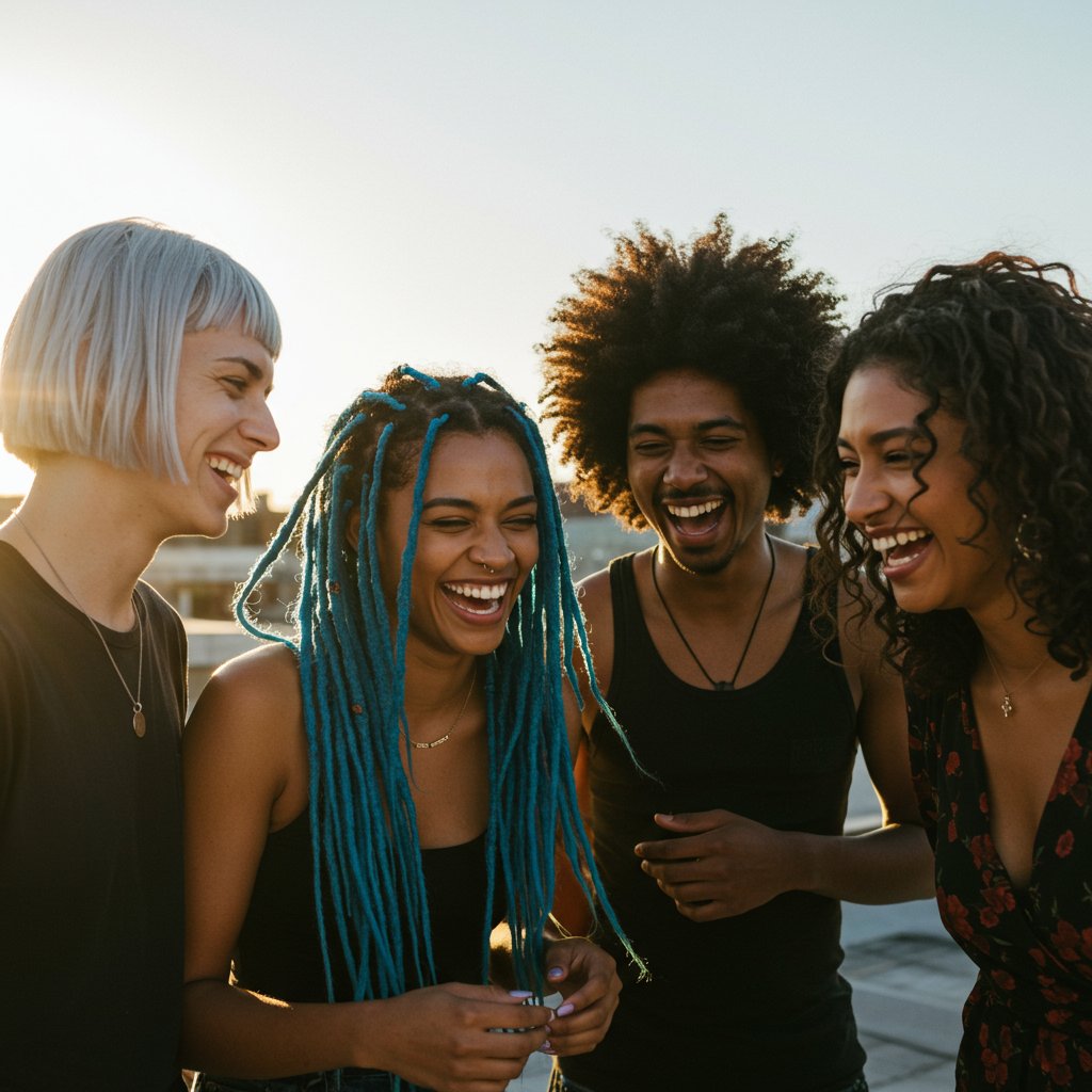 Diverse-Group-With-Unique-Hairstyles
