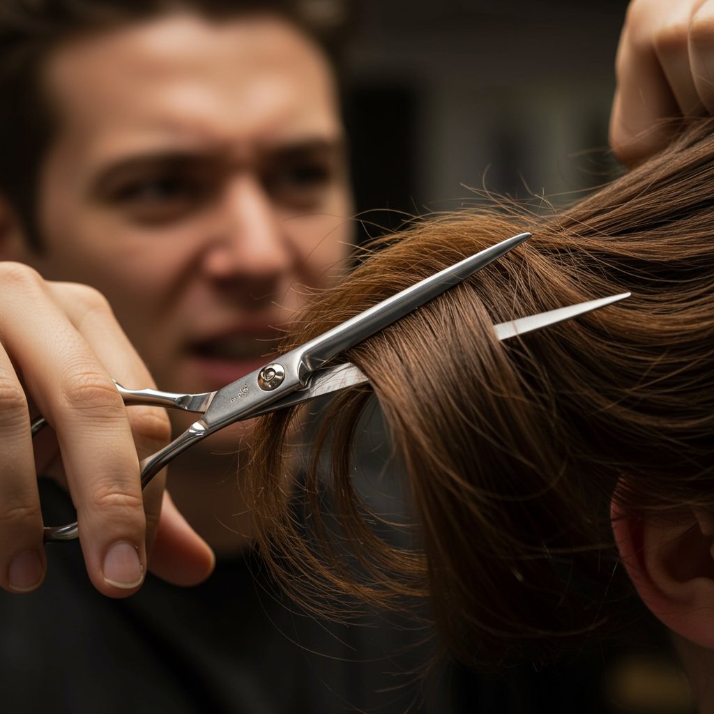Moment-Of-Decision-Cutting-Ponytail