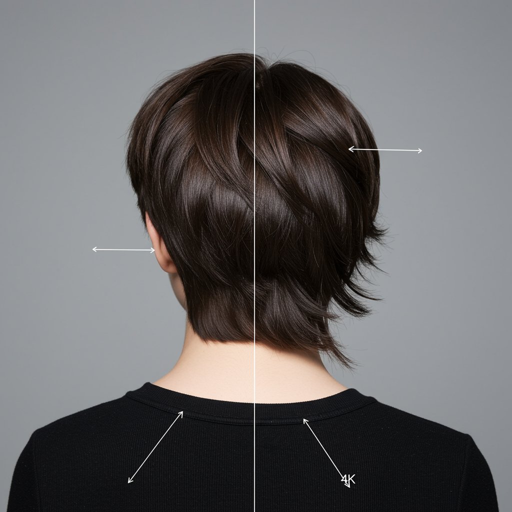 Butterfly Haircut Layer Diagram
