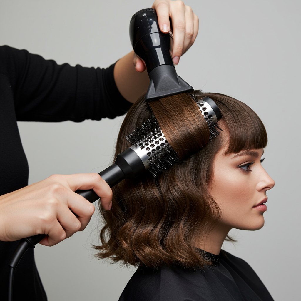 Butterfly Haircut Styling Versatility
