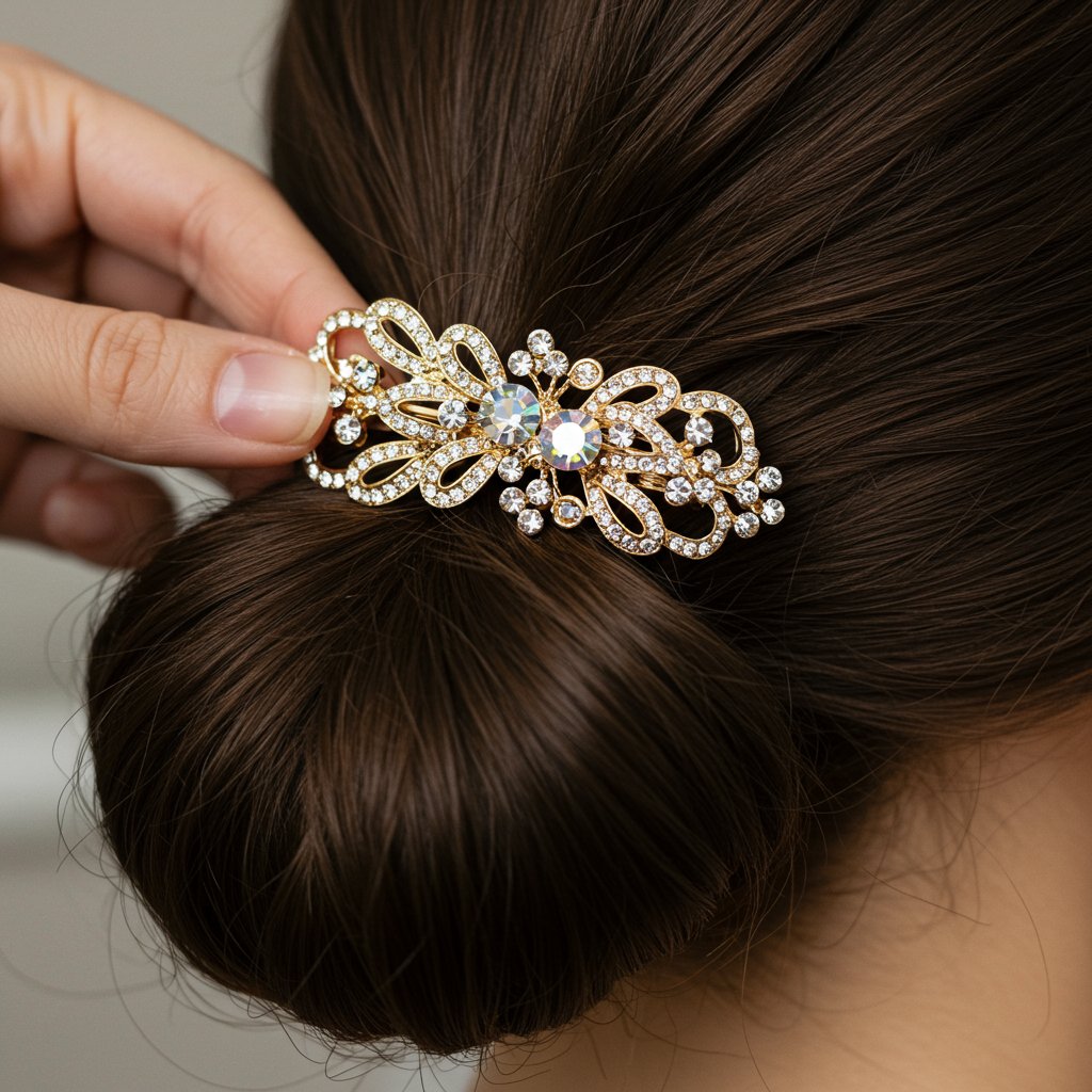 Hair Accessory Detail Shot