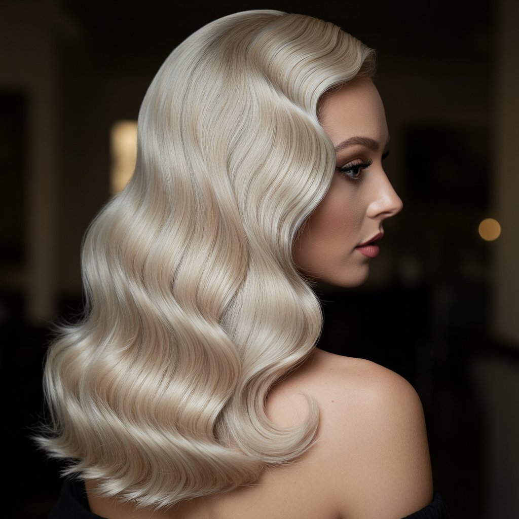 Hollywood Waves Hairstyle