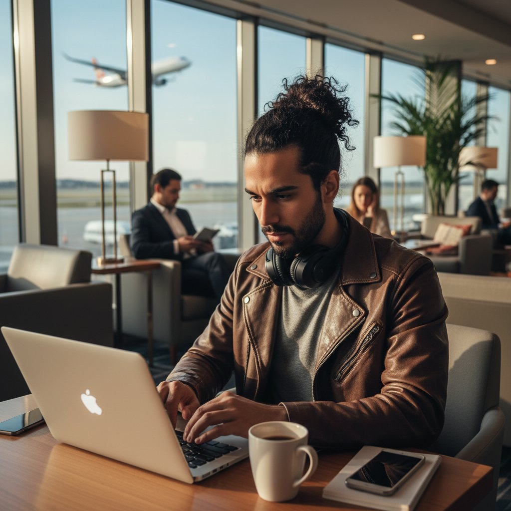The Travel-Ready Top Knot