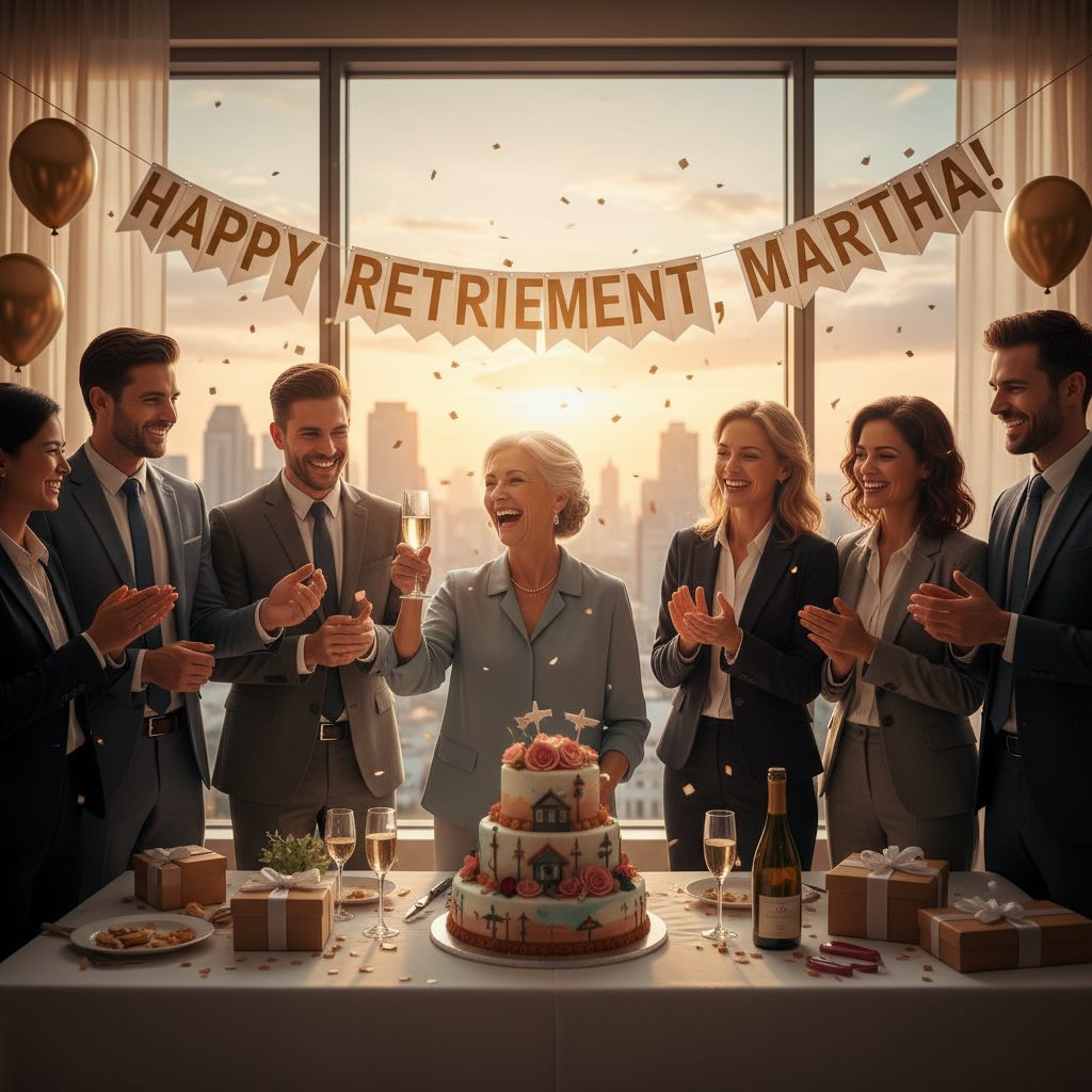 Retirement Party Gallery: Career Milestone Styling | Celebrate in Style