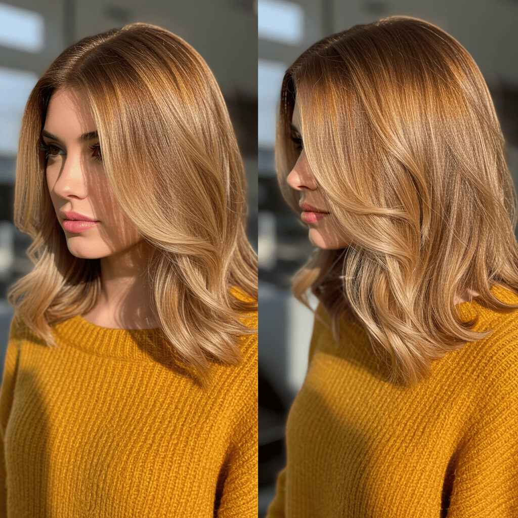 Butterscotch Reverse Balayage
