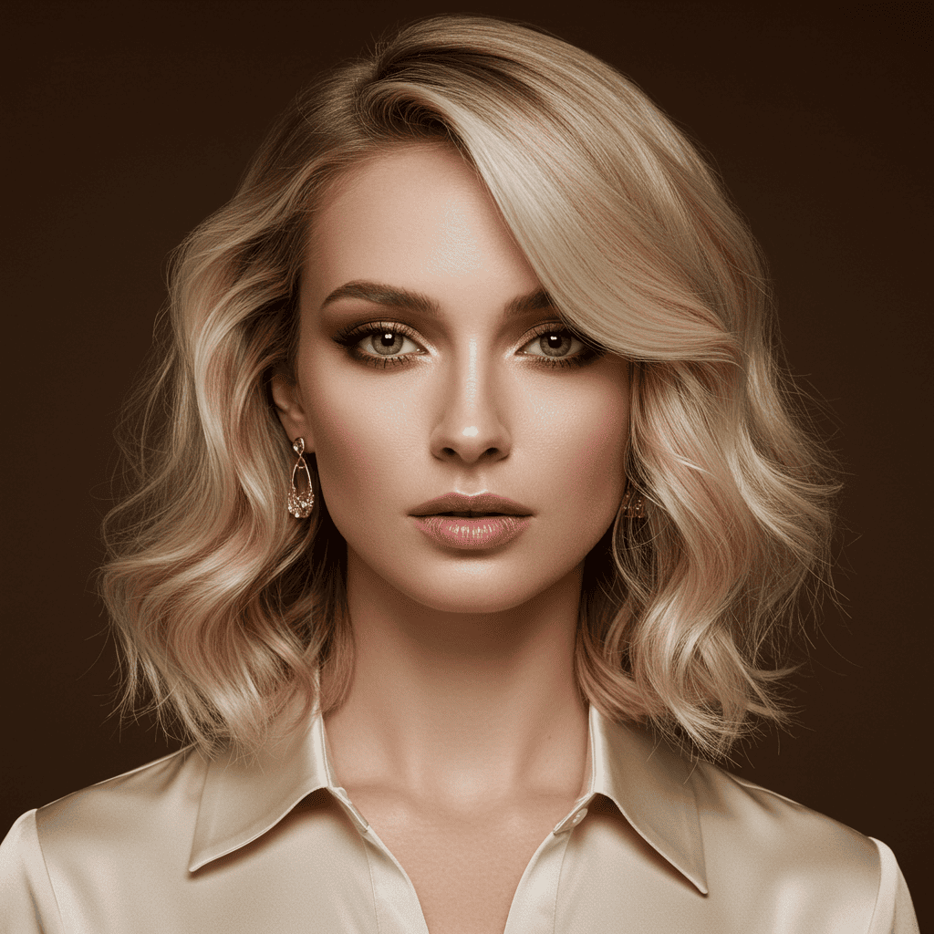 Champagne Reverse Balayage