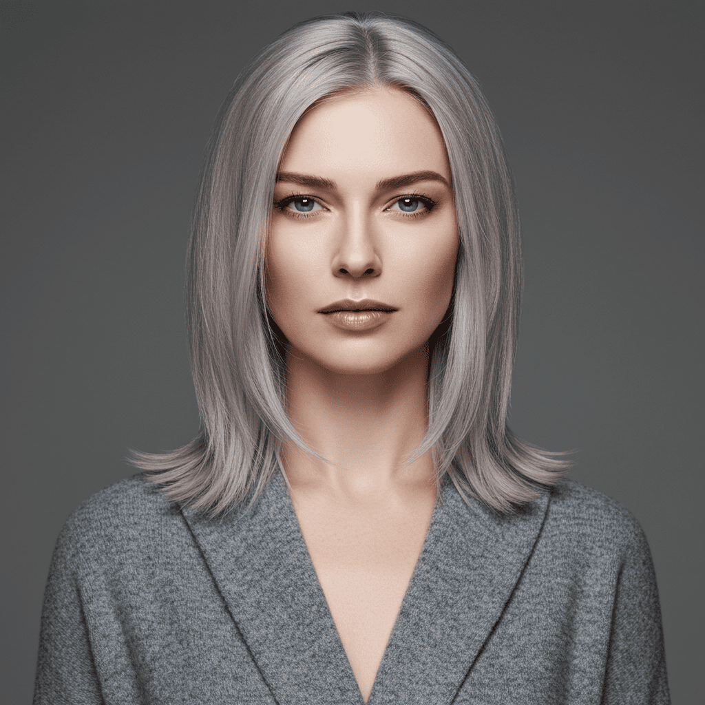 Cool Brown Reverse Balayage