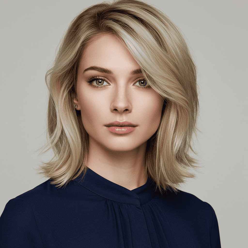 Face Frame Reverse Balayage