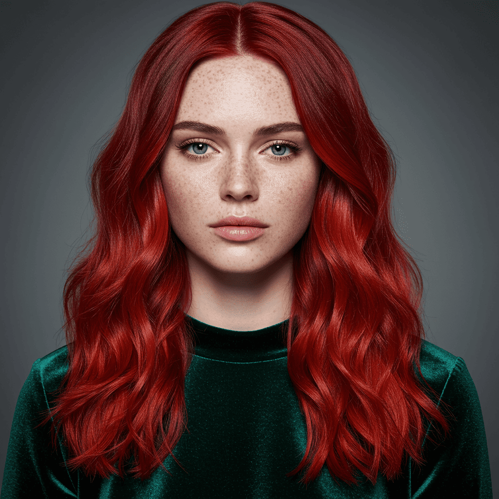 Red Dimension Reverse Balayage