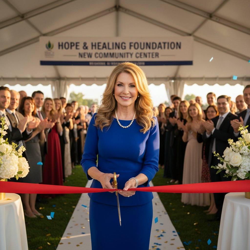 The Philanthropist's Graceful Curls