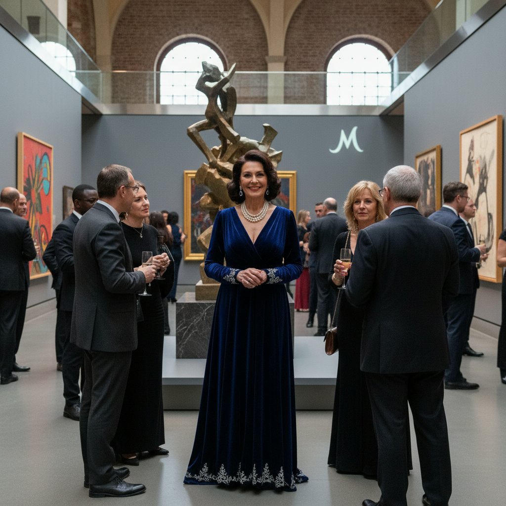 The Luminary's Sculpted Waves