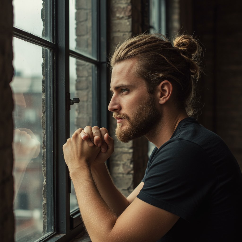 Man Bun Intro Portrait