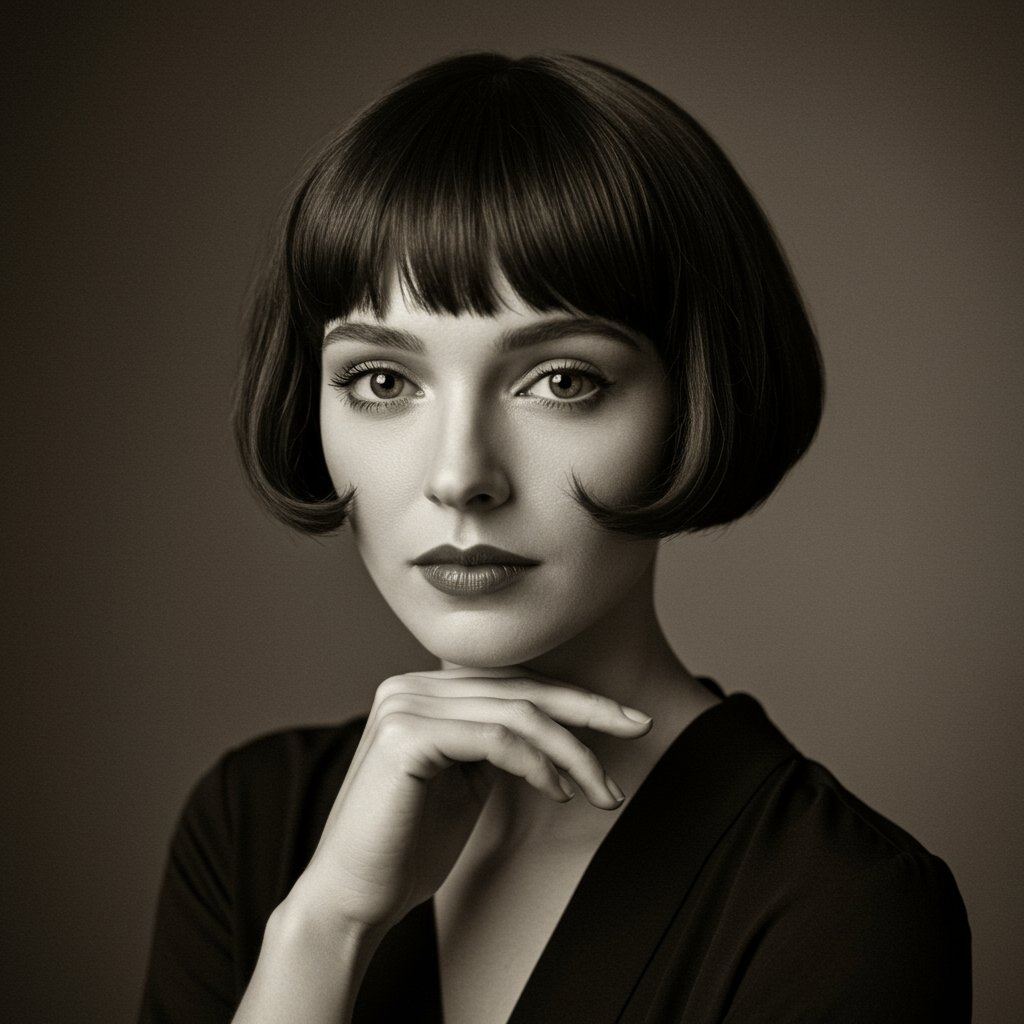 Timeless Portrait 1920S Elegance