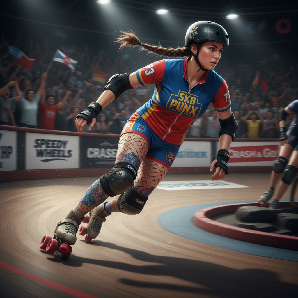 Roller Derby Gallery: Contact Roller Sport Styles | Power and Grace on Wheels