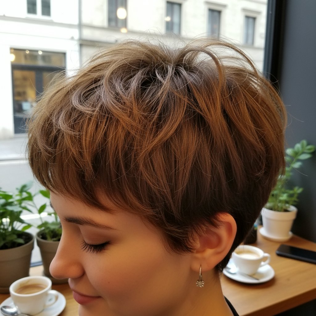 Pixie Cut with Elevated Texture