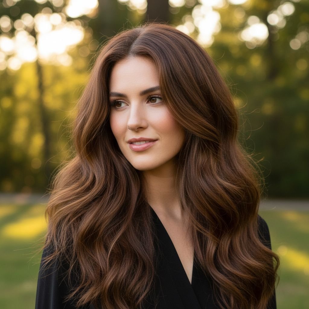 Long Hair with Root Volume